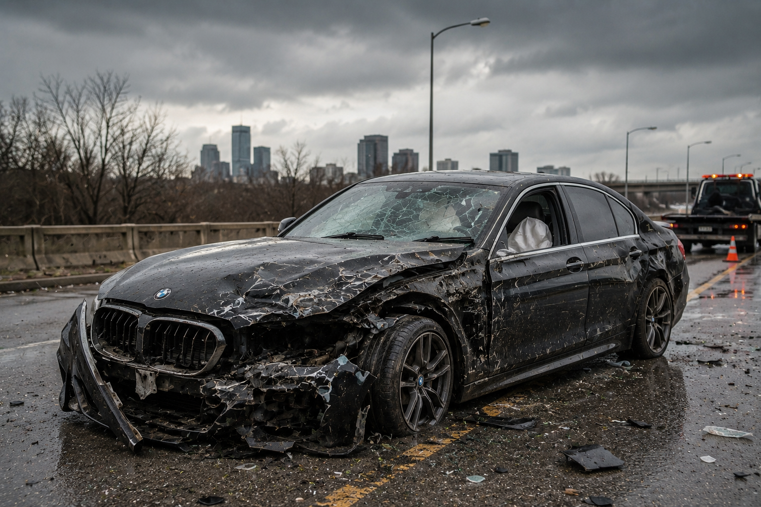 Damaged Vehicle